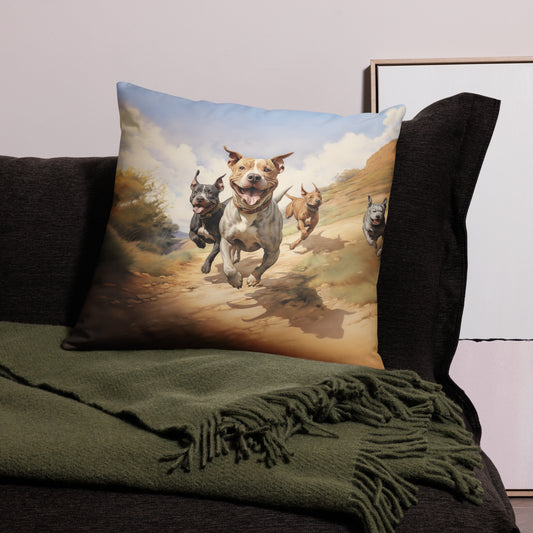 American Pit Bull Terrier On the Go Pillow Basic