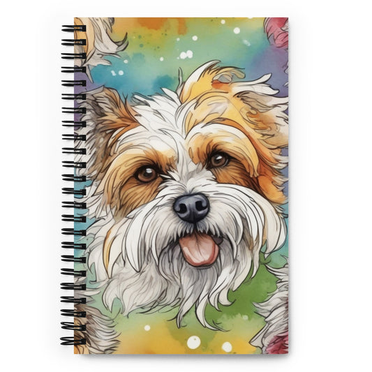 Biewer Terrier - Spiral notebook
