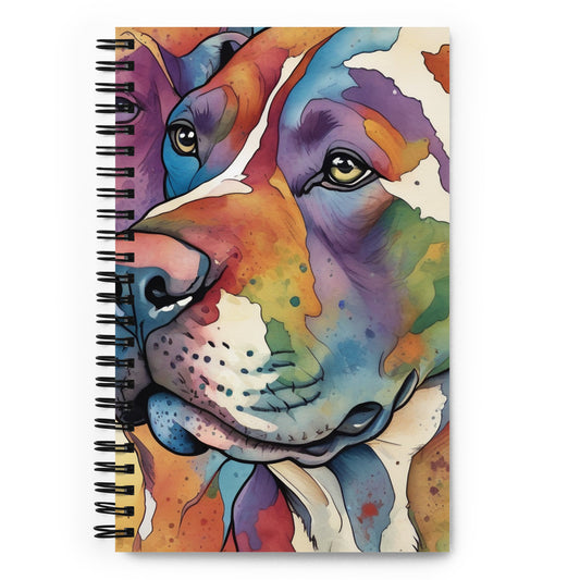 American Pit Bull Terrier - Spiral notebook