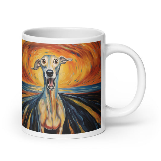 Italian Greyhound The Scream Mug