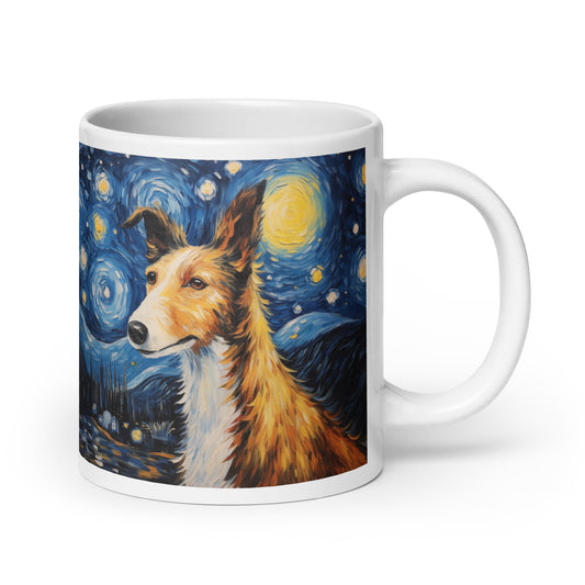 Smooth Collie A Starry Night Mug