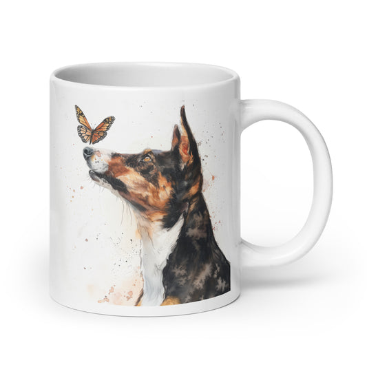 Smooth Collie Butterfly Mug